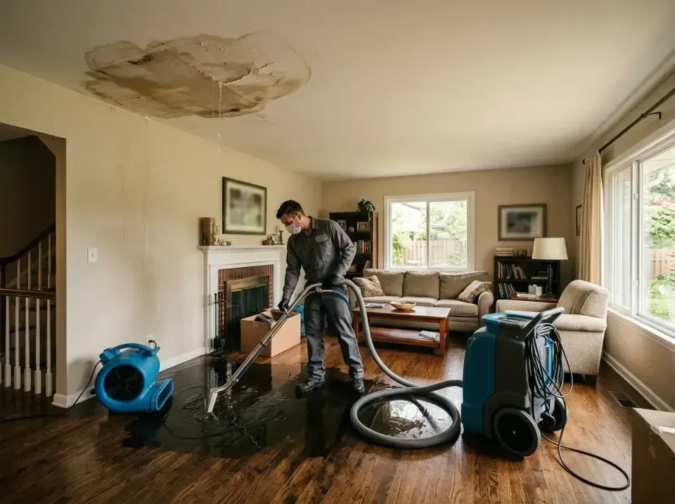 attic-pipe-burst-ceiling-drip-008 — frequently asked questions, Water Damage Restoration & Carpet Care in Harrisburg, PA